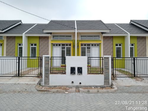 foto tampak rumah tipe 29 SUNSTONE 6 perumahan PERMATA TANGERANG