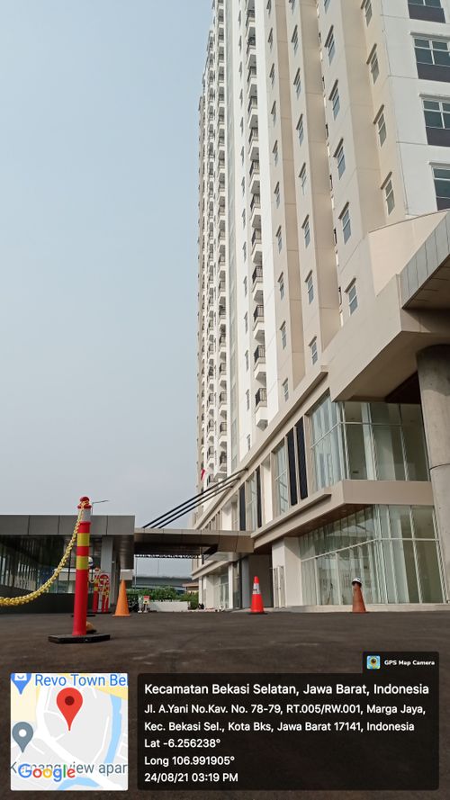 foto posisi tengah perumahan Apartemen Thamrin District Bekasi