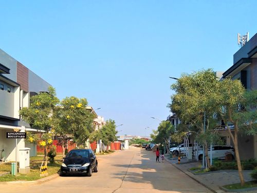 foto posisi tengah perumahan Kingspoint Private Residences