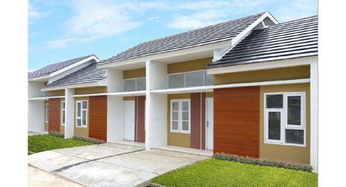 foto tampak rumah tipe Krisan 36/60 (April) perumahan PANJIBUWONO RESIDENCE
