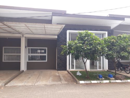 foto contoh rumah perumahan V RESIDENCE