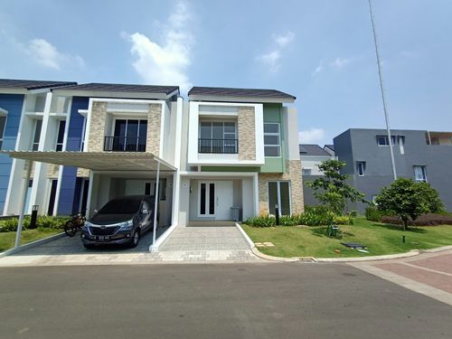 foto posisi tengah perumahan Cluster Verdi