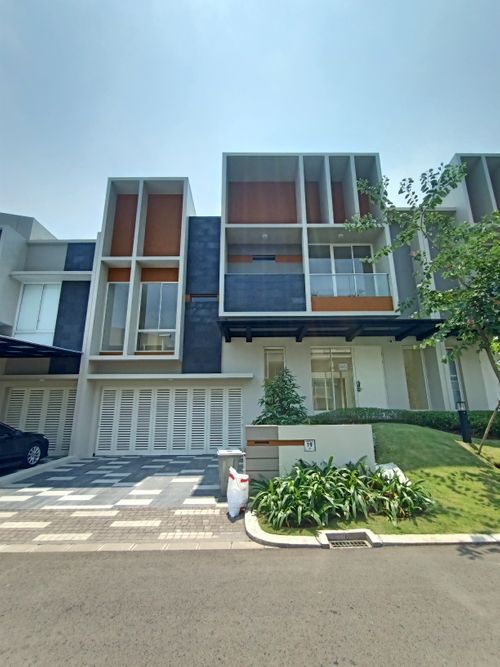 foto contoh rumah perumahan Cluster Mozart