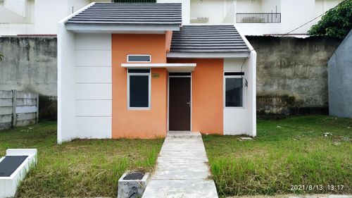 foto tampak rumah tipe TULIPS A perumahan PARK WAY