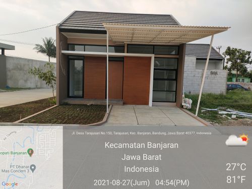 foto contoh rumah perumahan Perumahan Senopati Banjaran