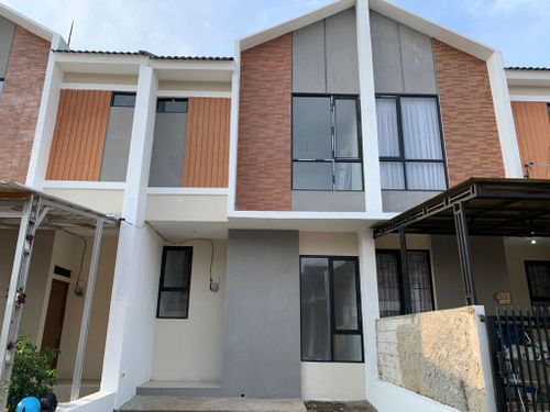 foto tampak rumah tipe Superimposed perumahan G-Land Padalarang Residence 3