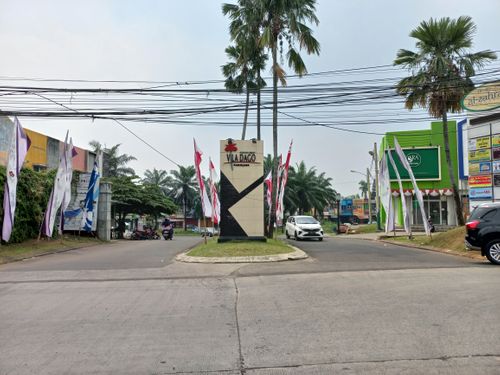 foto gerbang perumahan VILA DAGO PAMULANG