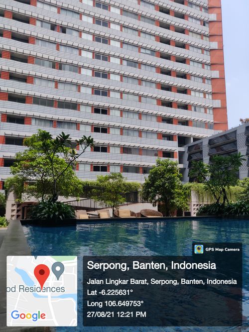 foto posisi tengah perumahan PADDINGTON HEIGHTS