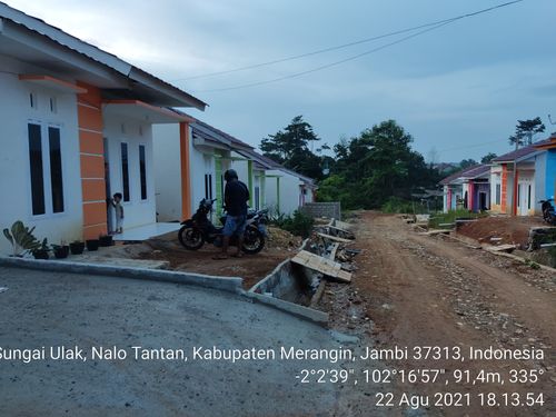 foto posisi tengah perumahan AL AKMA