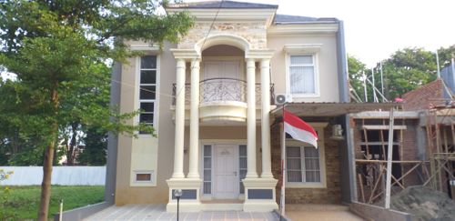 foto contoh rumah perumahan Grand Victoria 1