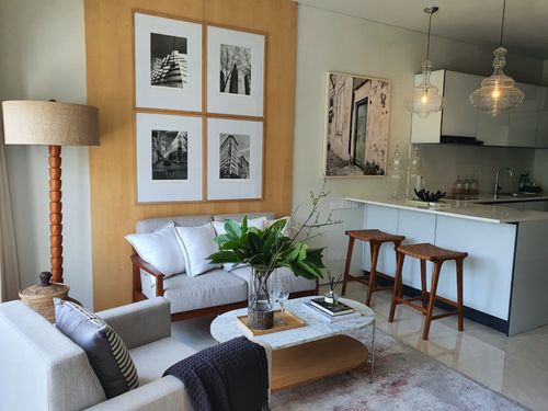 foto tampak rumah tipe 2BR standart B perumahan Apartement The Rosebay