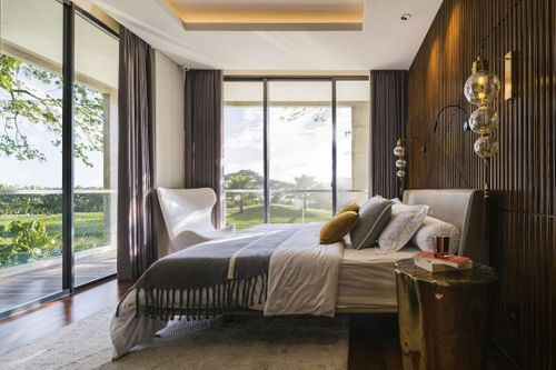 foto tampak rumah tipe 3BR corner B perumahan Apartement The Rosebay