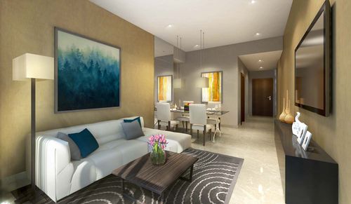 foto tampak rumah tipe Tower 1-C 2 BR perumahan Apartement Marigold