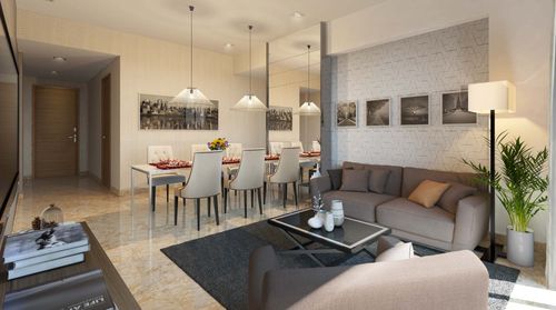 foto tampak rumah tipe Tower 1-D 2 BR+Std perumahan Apartement Marigold