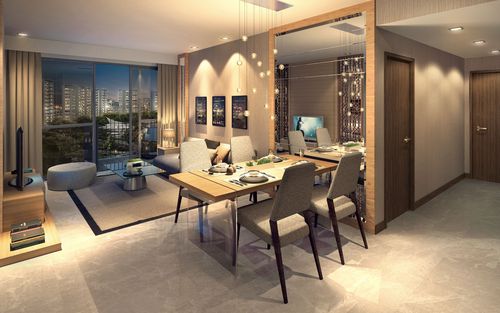 foto tampak rumah tipe Tower 3-D 2 BR+Std perumahan Apartement Marigold