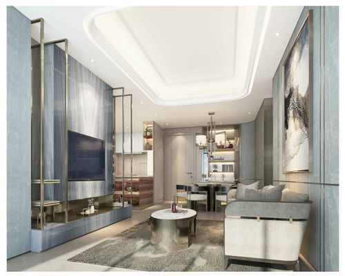 foto tampak rumah tipe Tower 5-F 3 BR Deluxe perumahan Apartement Marigold