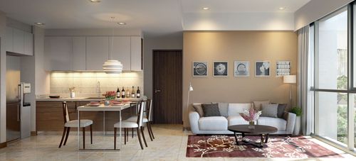 foto tampak rumah tipe Tower 6-F,G,H 1 BR perumahan Apartement Marigold