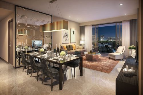 foto tampak rumah tipe Tower 6-A 3 BR Premium perumahan Apartement Marigold