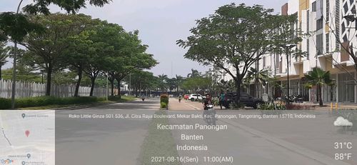 foto posisi tengah perumahan CITRA ECOPOLIS RAYA CLUSTER LITTLE GINZA S & O