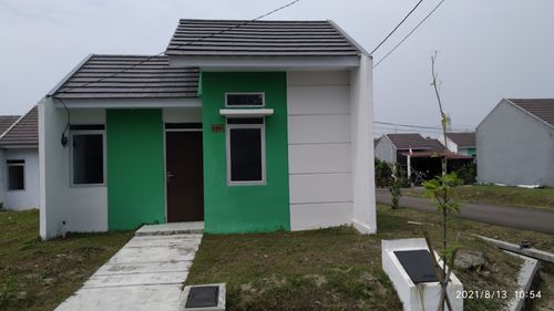 foto tampak rumah tipe LILY A perumahan PARK HILL (CITRA MAJA RAYA JO)