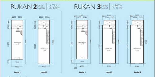 foto denah rumah tipe VICTORIA AVENUE perumahan Perumahan CitraLake Sawangan, Depok, Jawa Barat