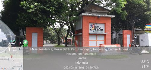 foto gerbang perumahan CITRA RAYA - CLUSTER MELIA RESIDENCE