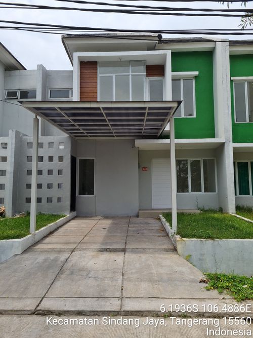 foto contoh rumah perumahan Talaga Bestari Fluora