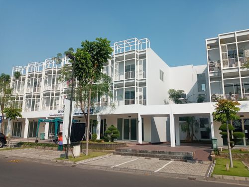 foto tampak rumah tipe Alamanda perumahan GRAHA NATURA 1
