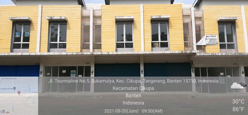 foto gerbang perumahan CITRA RAYA - CLUSTER BIZLINK N&S