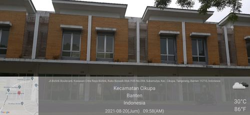 foto contoh rumah perumahan CITRA RAYA - CLUSTER BIZLINK N&S