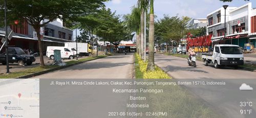 foto posisi tengah perumahan CITRA RAYA - CLUSTER RUKO FLORENZA EDUCATION