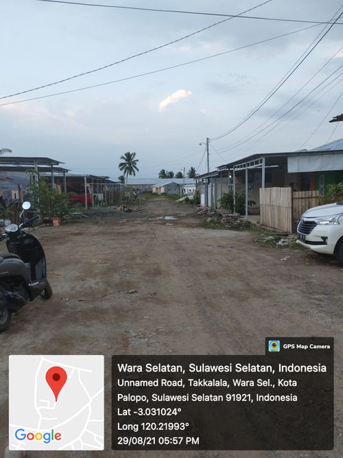 foto posisi tengah perumahan SONGKA PERMAI