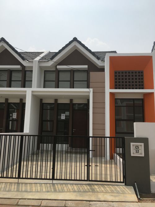 foto tampak rumah tipe 38 SADEWA perumahan CASA ARJUNA