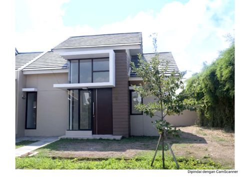 foto tampak rumah tipe Alpinia perumahan CitraGarden BMW