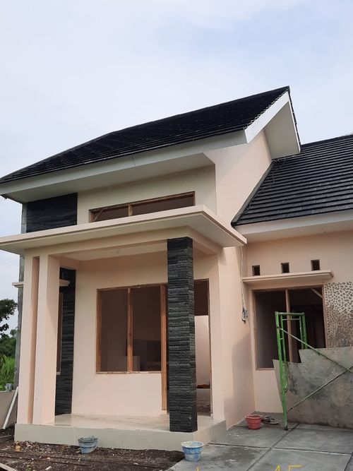 foto tampak rumah tipe 45 perumahan BUMI KURNIA RESIDENCE NGAWI KOTA