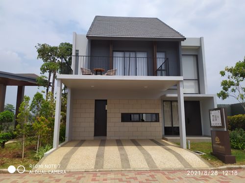 foto posisi tengah perumahan Wisteria