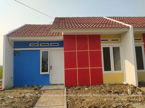 foto contoh rumah perumahan GREEN LAVENDER SUKAMEKAR