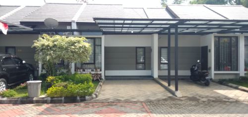 foto tampak rumah tipe 55/93 perumahan My Home @ Arcamanik