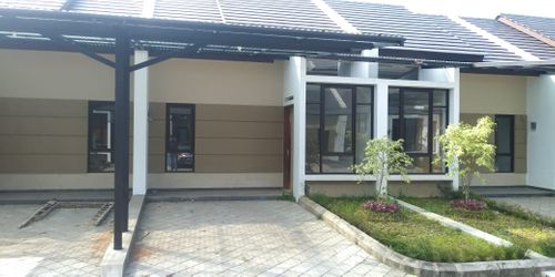 foto tampak rumah tipe 55/80 perumahan My Home @ Arcamanik