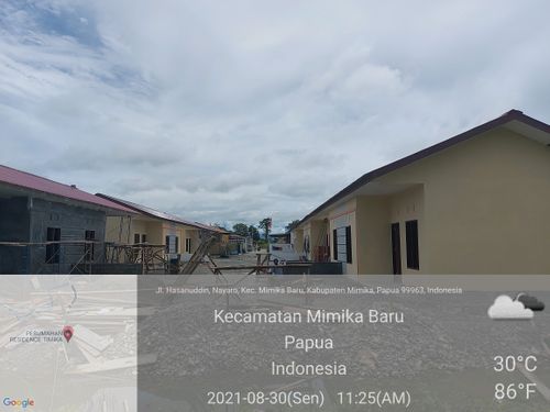 foto posisi tengah perumahan RESIDENCE TIMIKA 3