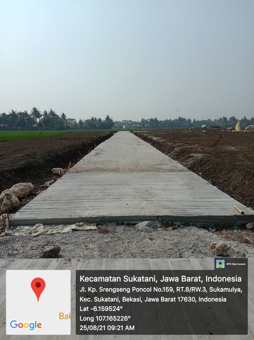 foto posisi tengah perumahan TAMAN SUKAMULYA INDAH