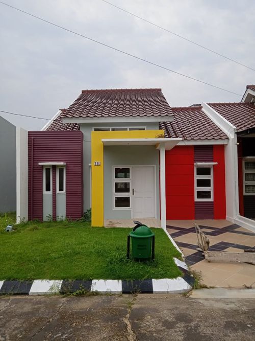 foto tampak rumah tipe I - 21 65/120 perumahan ARGENTINA RESIDENCE