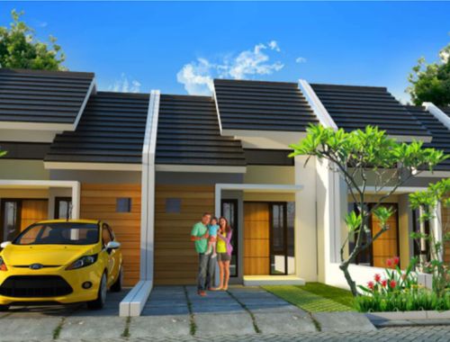 foto tampak rumah tipe Sporty perumahan PERMATA SPORTIVO
