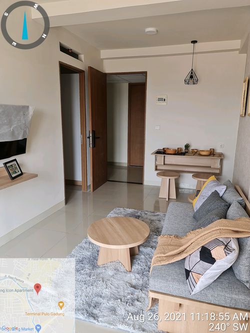 foto tampak rumah tipe 2 BR OS perumahan OAK TOWER APARTMENT