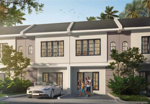 foto tampak rumah tipe 49/75 perumahan JUANDA HARAPAN PERMAI