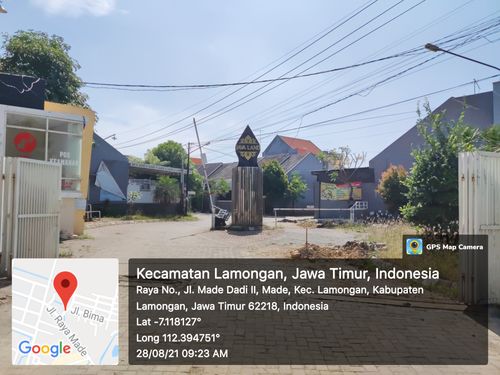 foto gerbang perumahan DISTRICT JAVA LAND