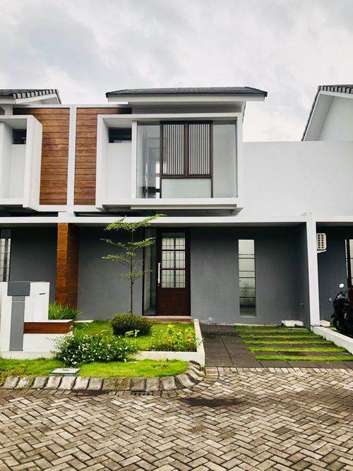 foto tampak rumah tipe 2BR+ perumahan SHOJI LAND