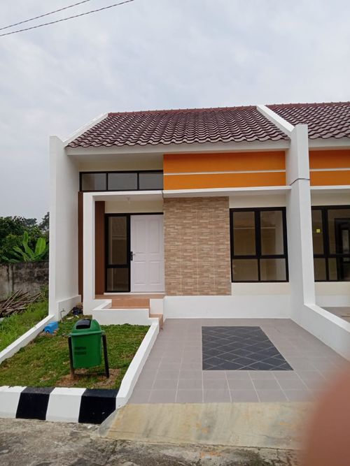 foto tampak rumah tipe I - 25 38/74 perumahan ARGENTINA RESIDENCE