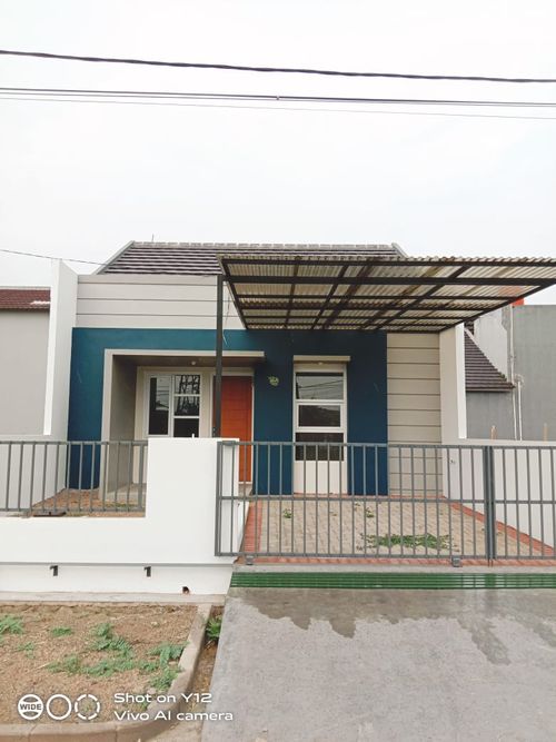 foto tampak rumah tipe 63-L126 perumahan TAMAN KOPO KATAPANG