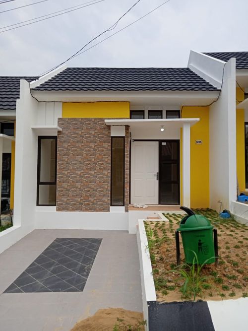 foto tampak rumah tipe G - 05 34/81 perumahan ARGENTINA RESIDENCE